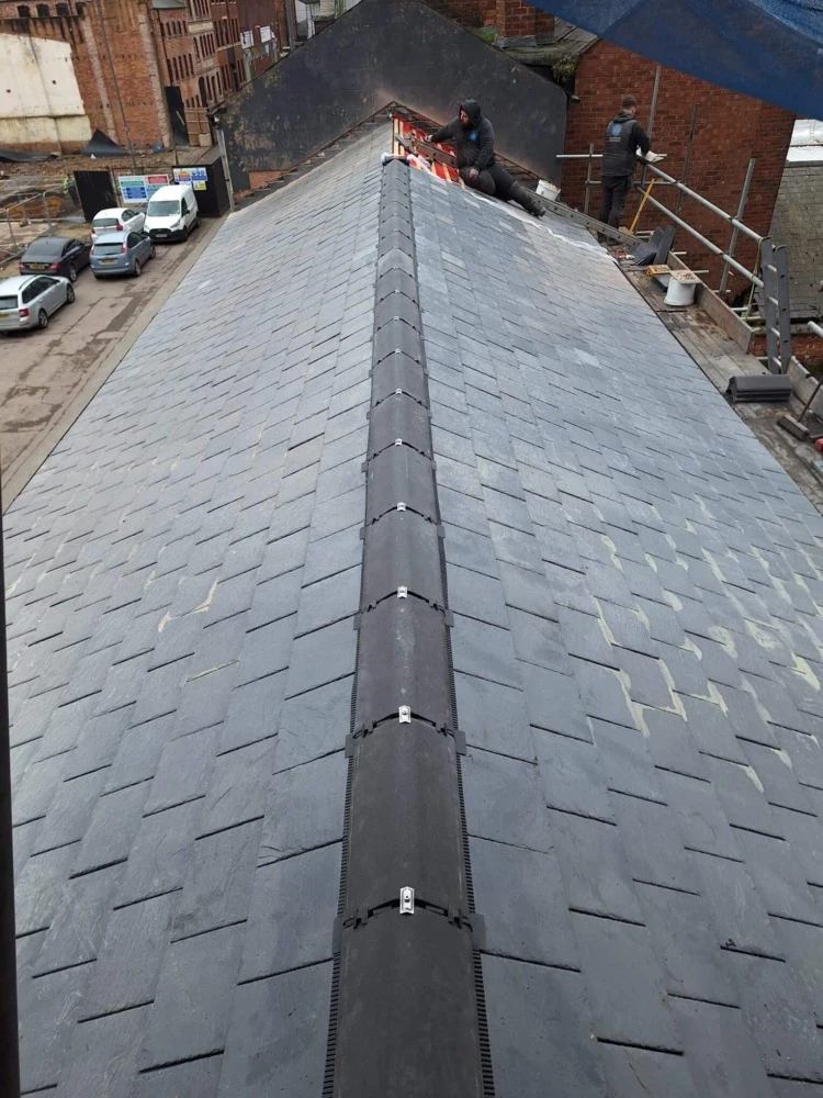 House extension construction project in West Midlands